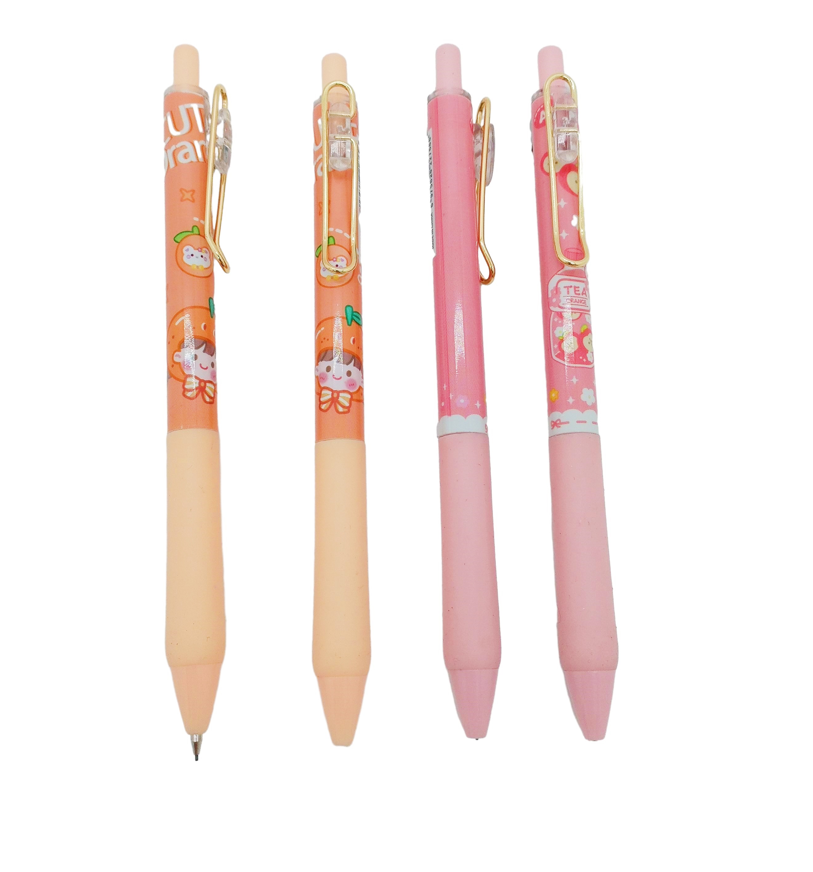 RETRACTABLE CUTE CARTOON OFFICE LINE PEN
