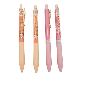 RETRACTABLE CUTE CARTOON OFFICE LINE PEN